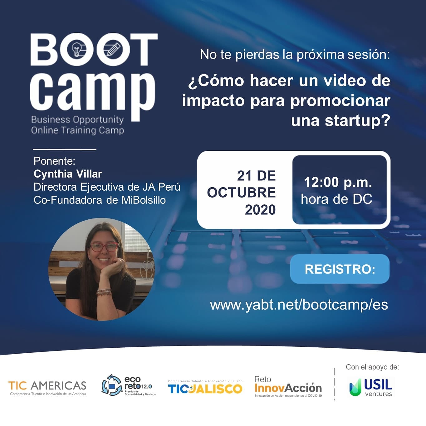 TIC Américas Boot camps 21 de octubre