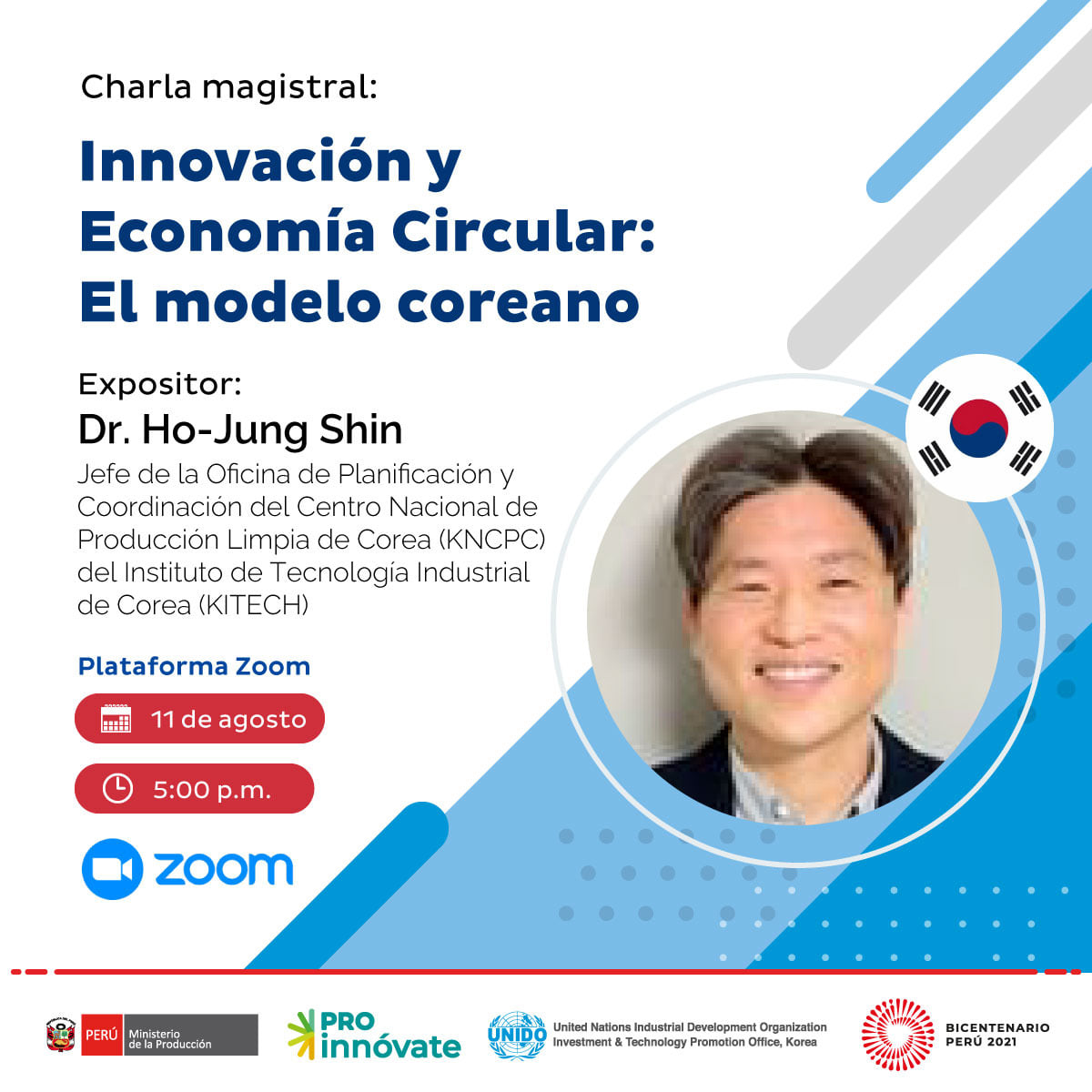 Charla magistral EC El modelo coreano 11 de agosto