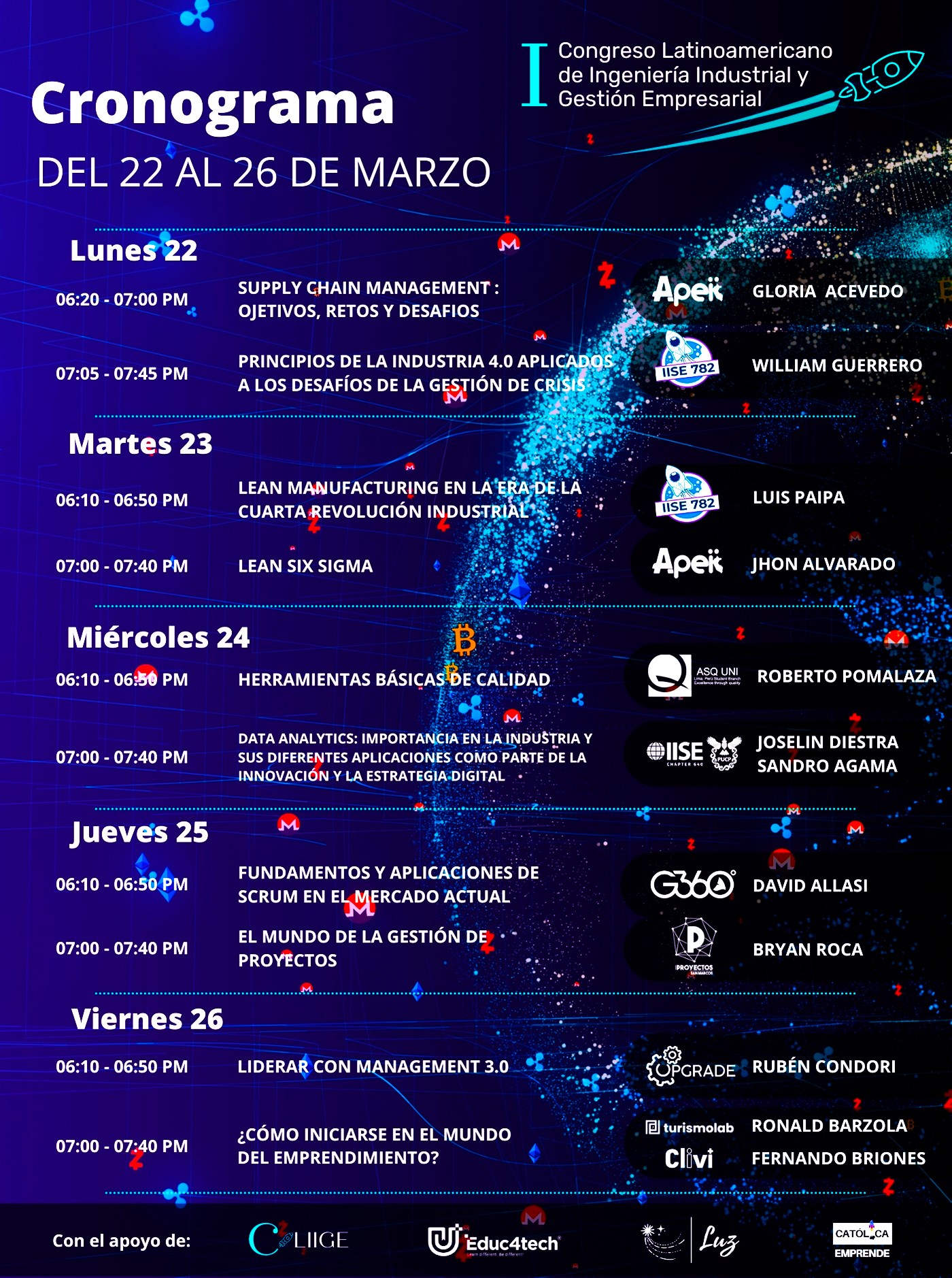 I congreso de gestión empresarial UTECH 22 de marzo 1