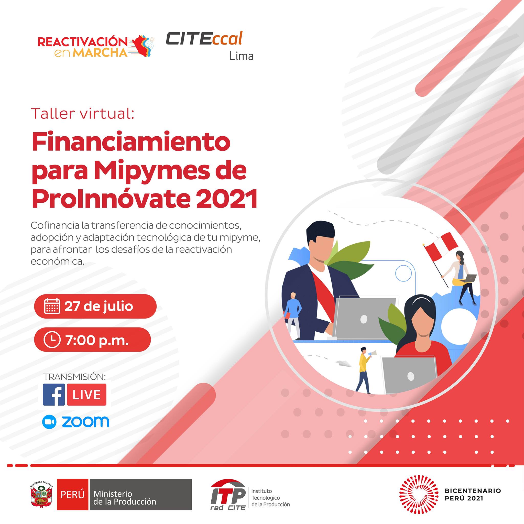 Citecal Lima Proinnóvate 27 de julio