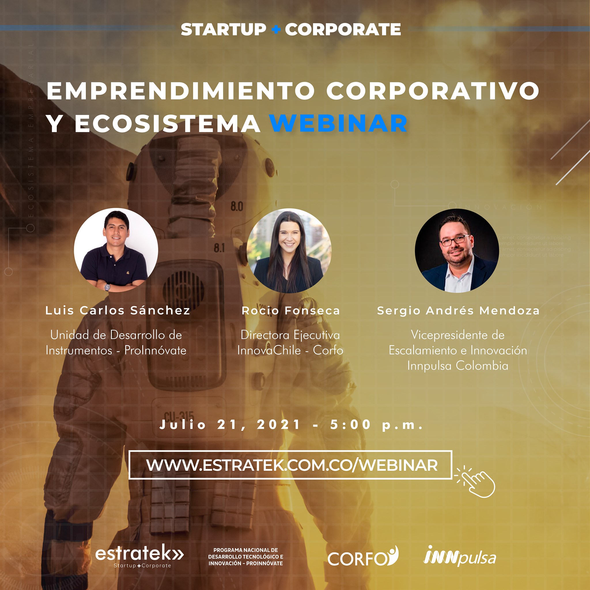 Emprendimiento corporativo y ecosistema Estratek 21 de julio