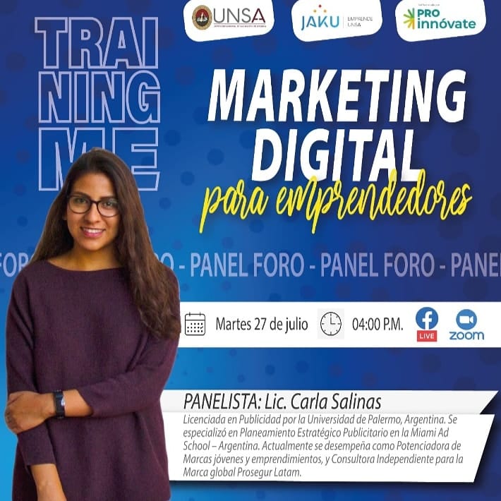 Markenting para emprendedores Jaku Emprende 27 de julio
