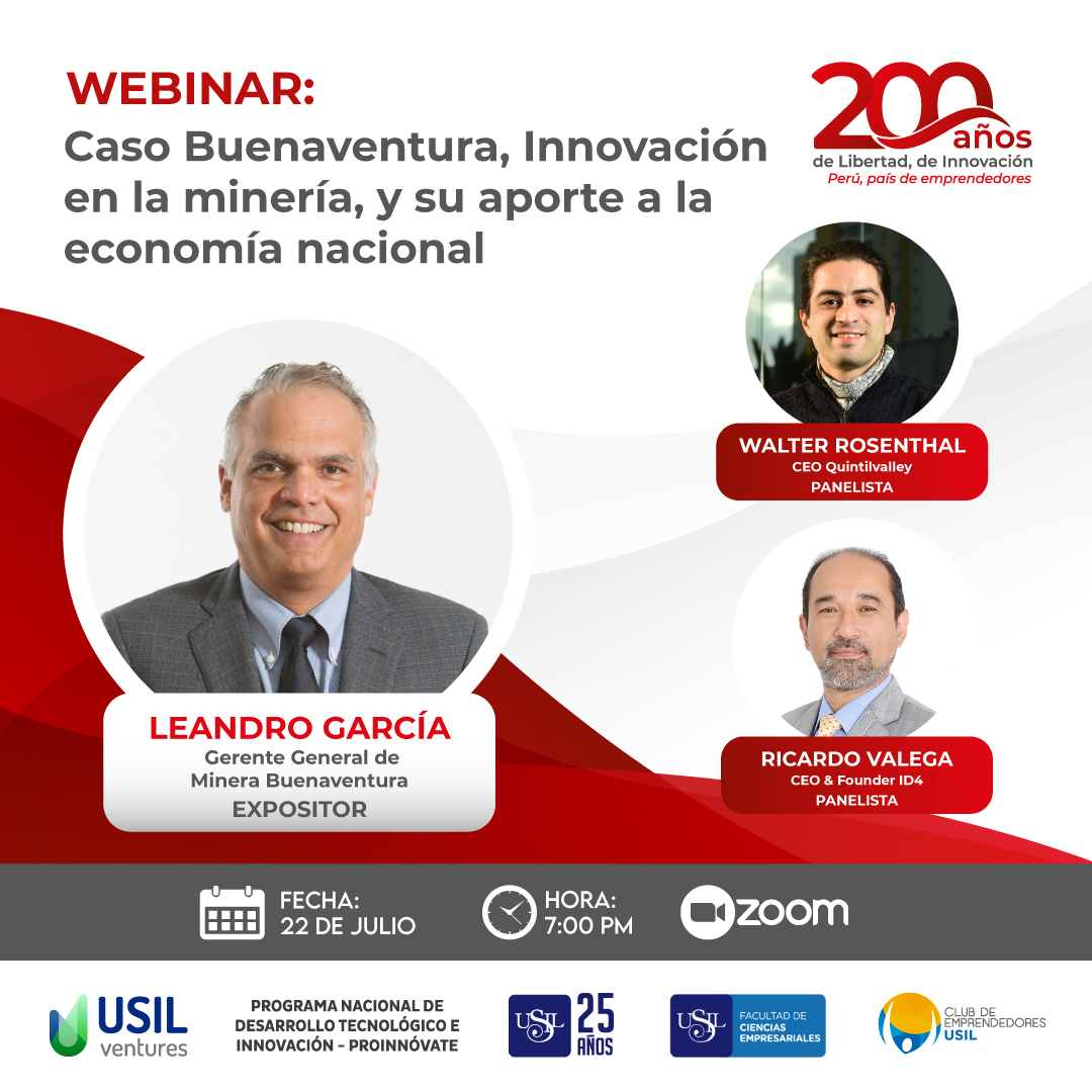 Webinar Bicentenario caso Buenaventura USIL Ventures 22 de julio