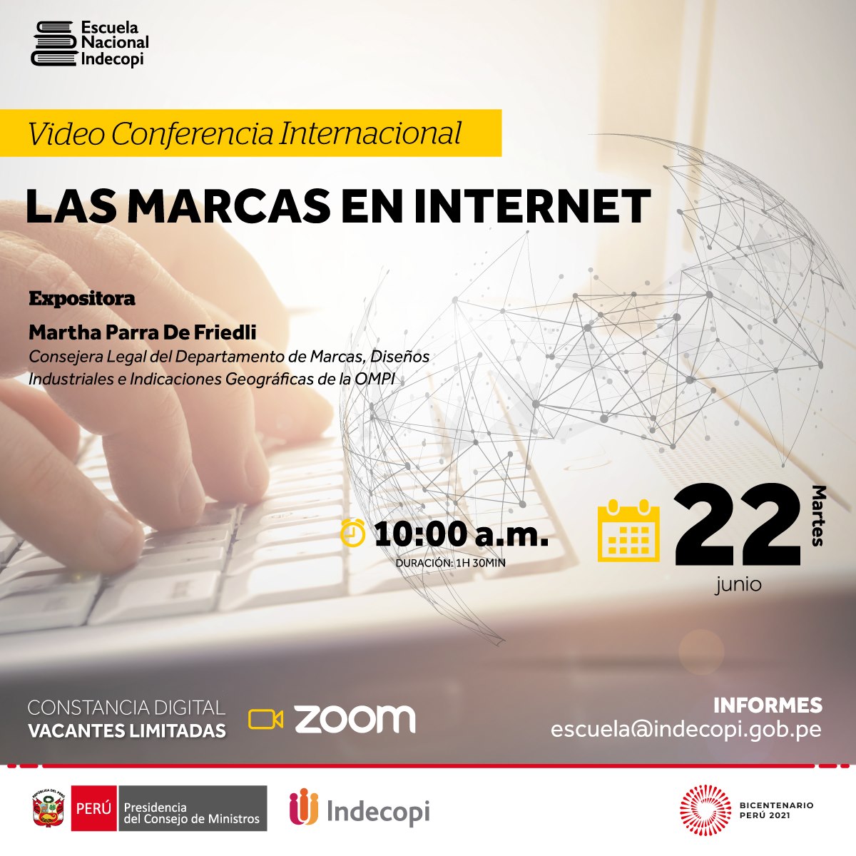 Marcas en internet 22 junio Indecopi