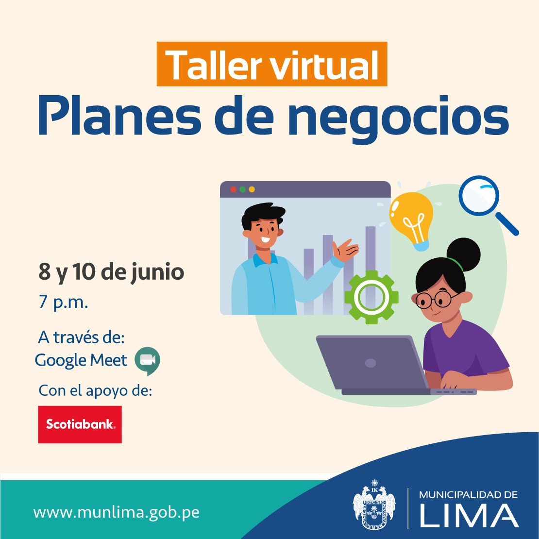 Planes de negocio Muni Lima 8 y 9 de junio