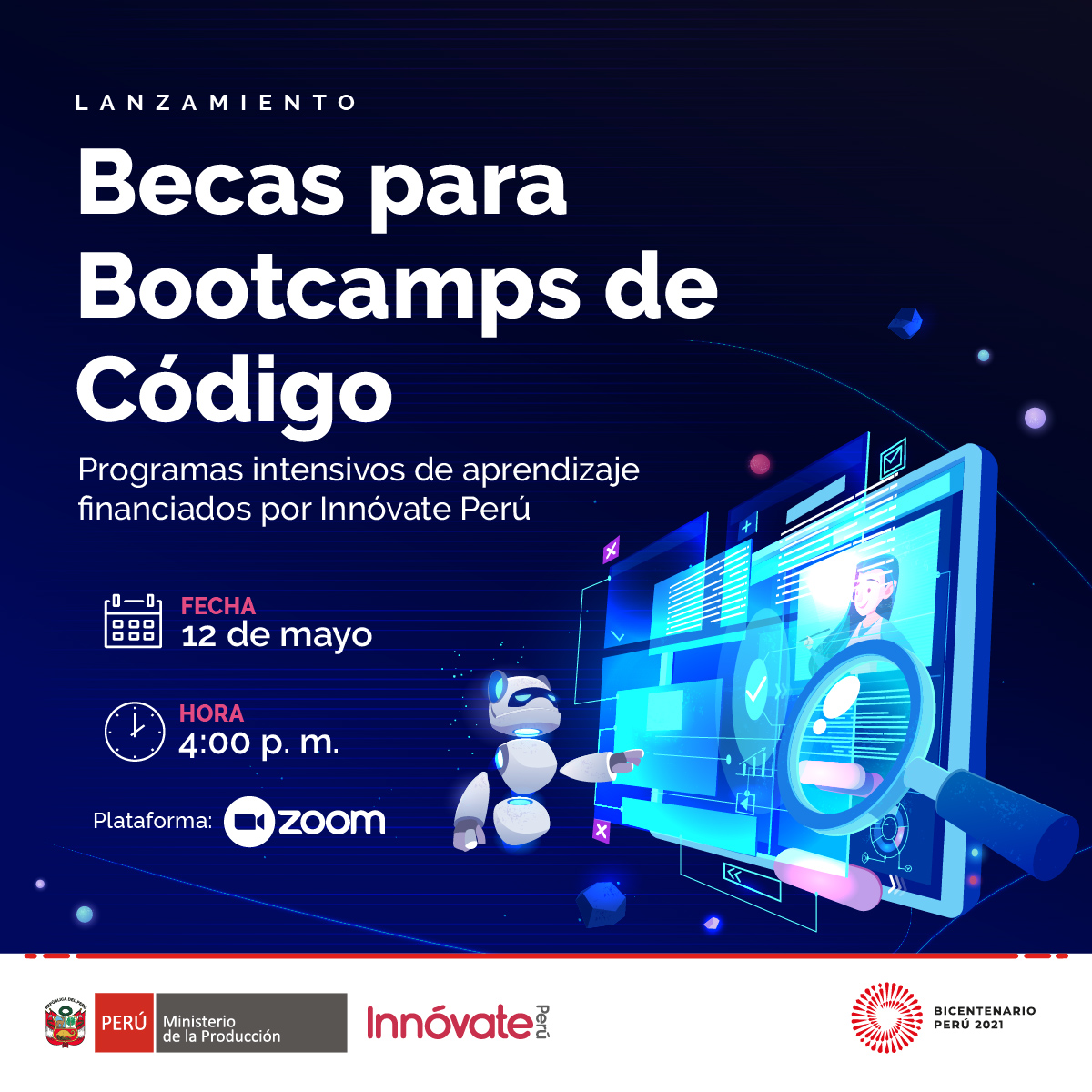 Bootcamps 12 de mayo Innóvate Perú