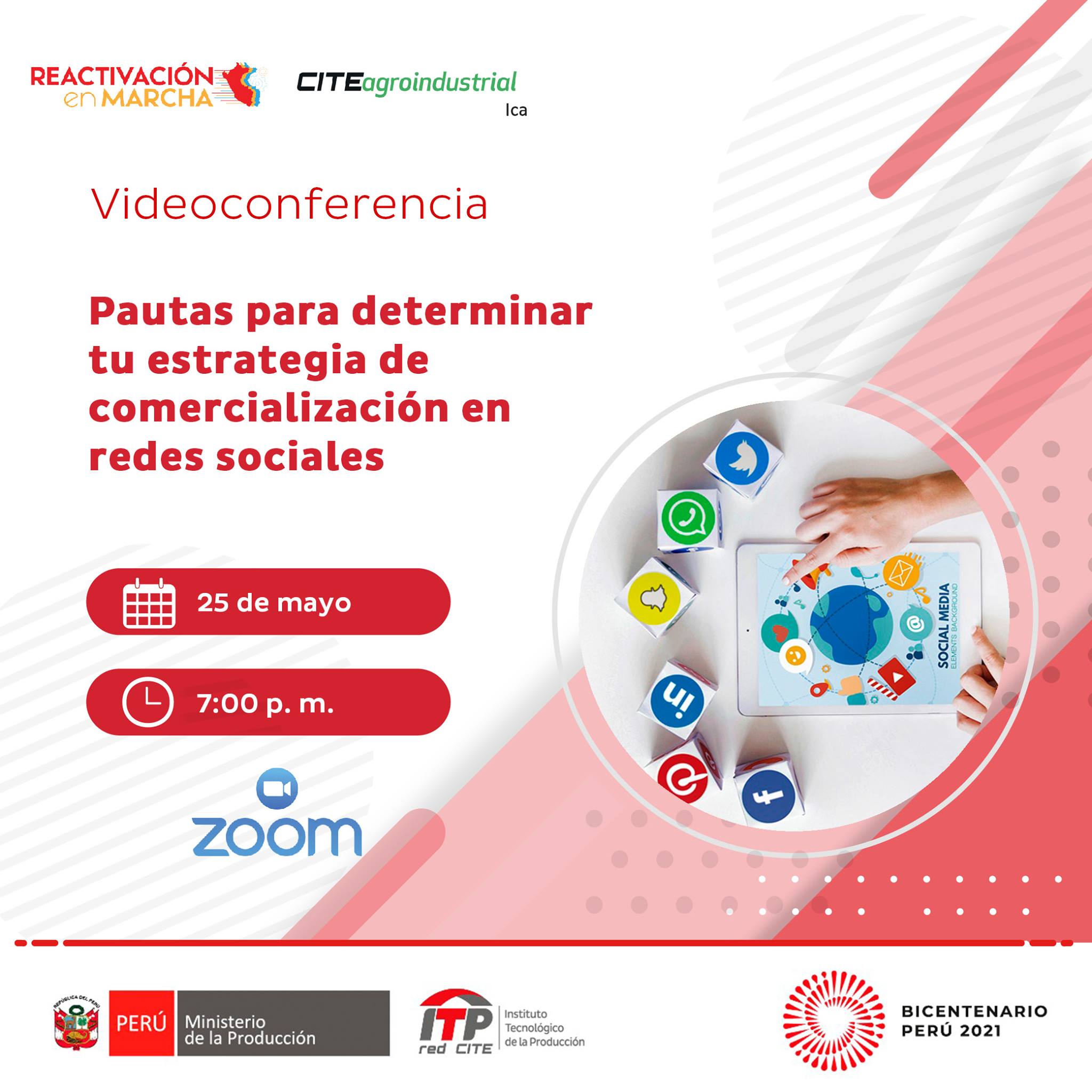 Redes sociales Cite Agroindustrial Ica 25 de mayo