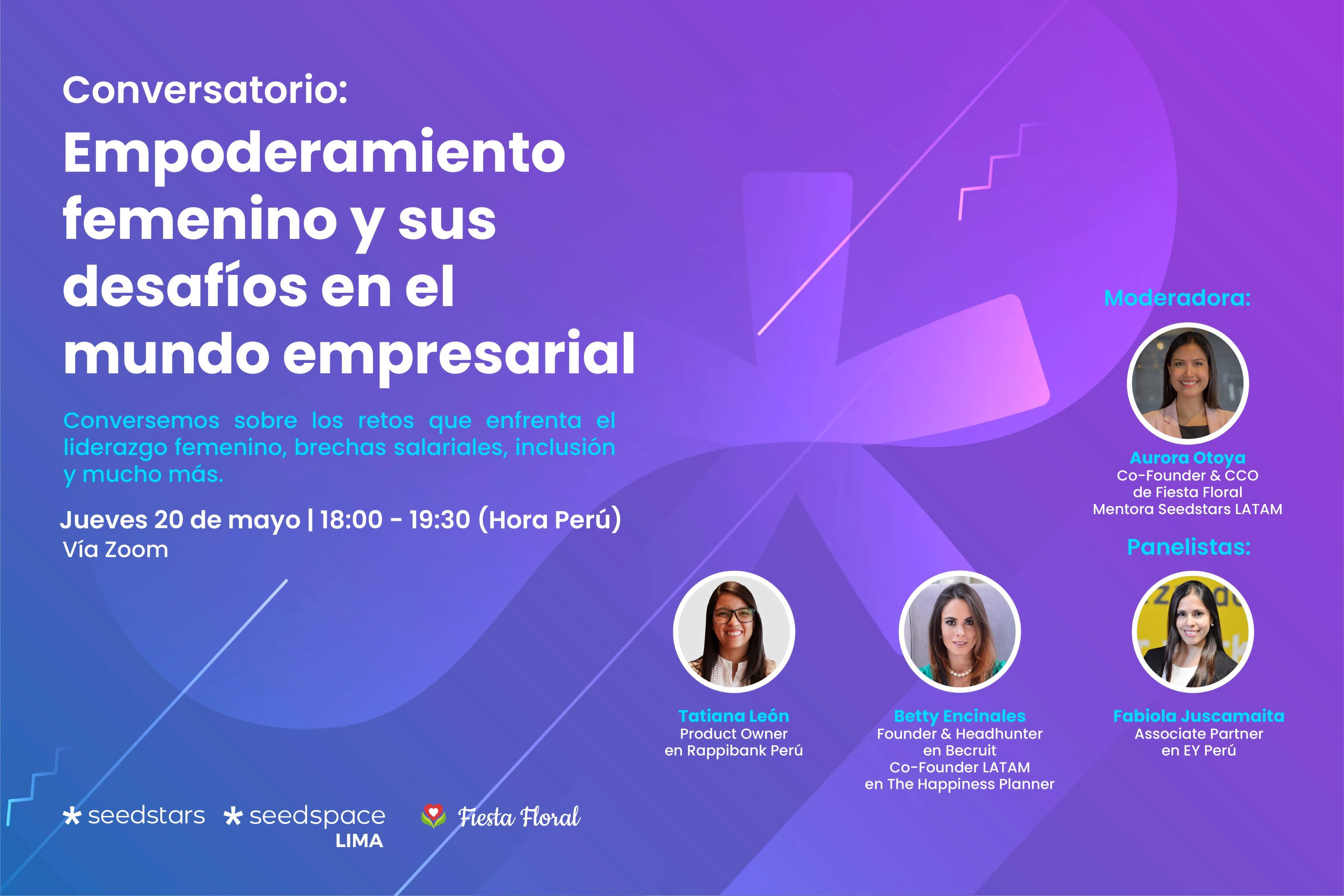 Seedstar 20 de mayo mujeres en LATAM