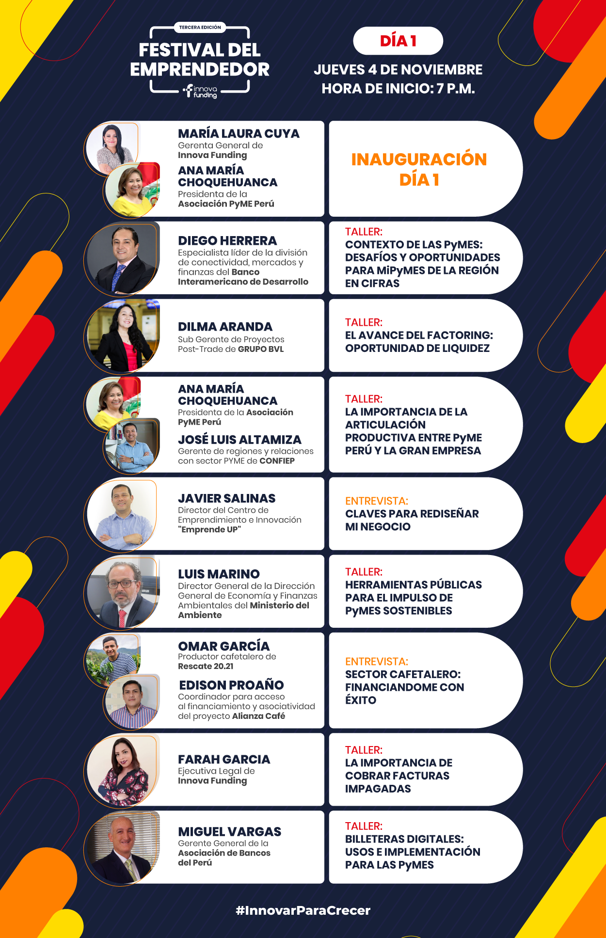 4 y 5 nov Festival del emprendedor InnovaFunding FactoringLab
