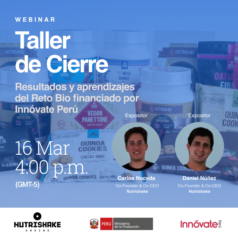 Nutrishake Andino 16 de marzo