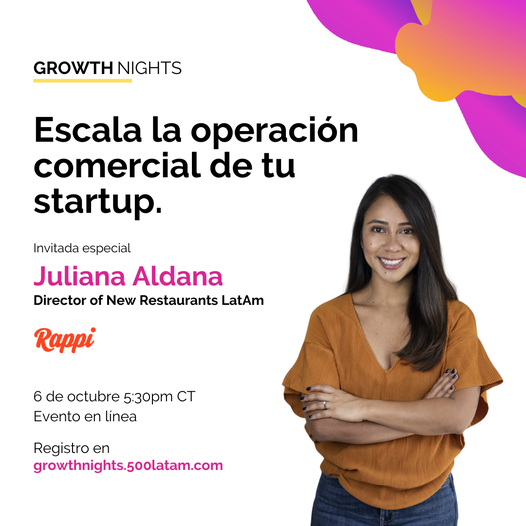 Growth nights 5 de octubre 500 Latam