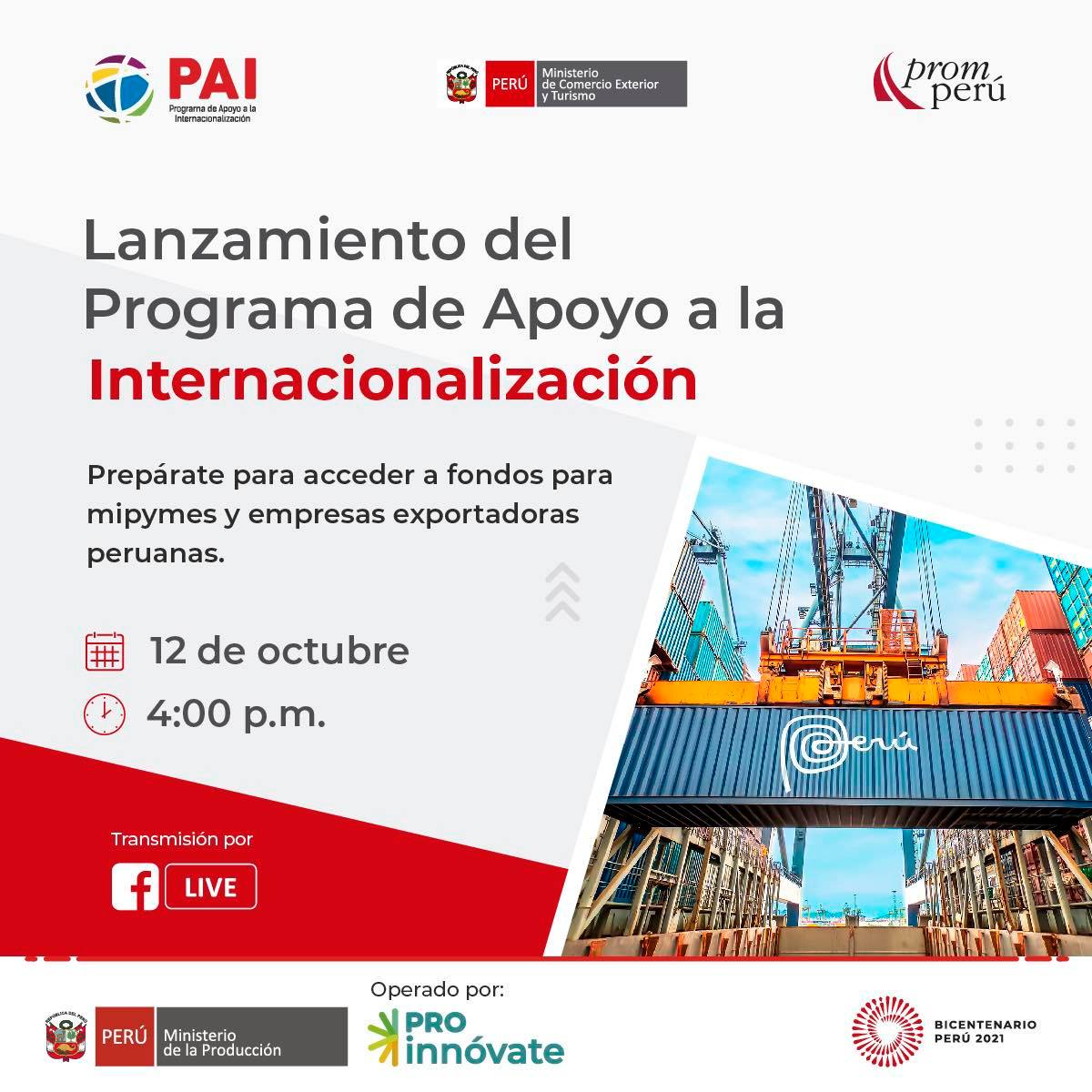 PAI PI y MINCETUR 12 de octubre