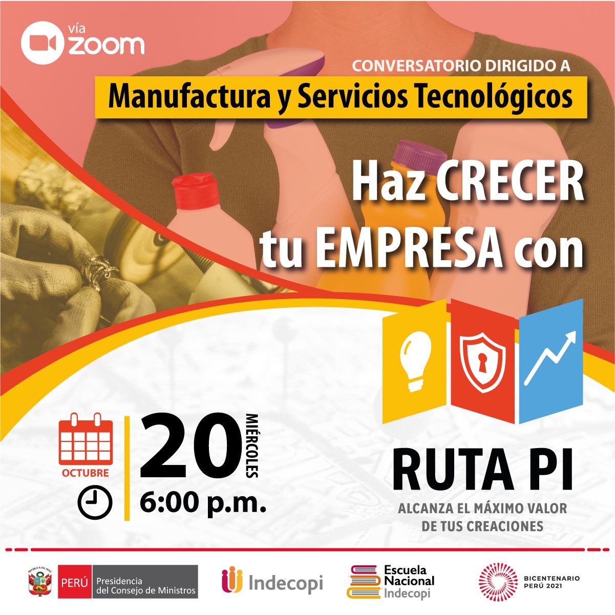 Ruta PI 20 de octubre Indecopi