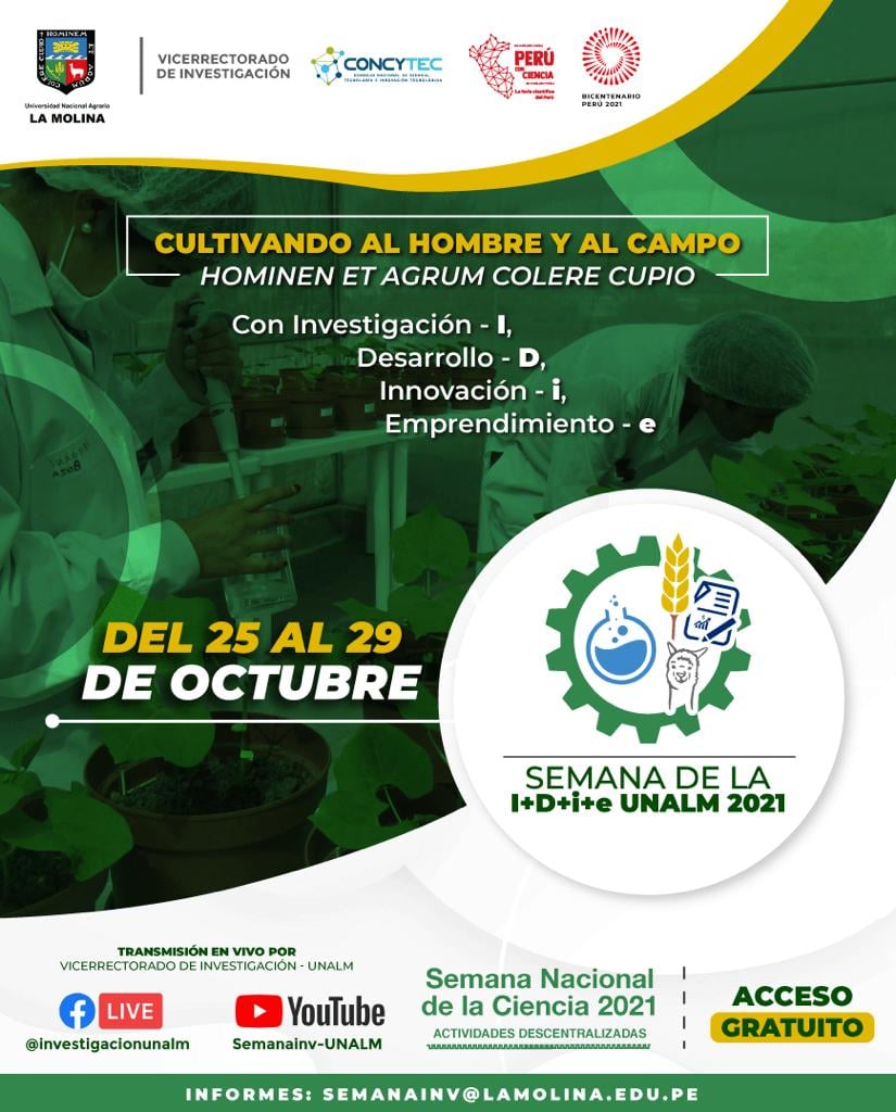 UNALM 25 al 29 de octubre Semana idi