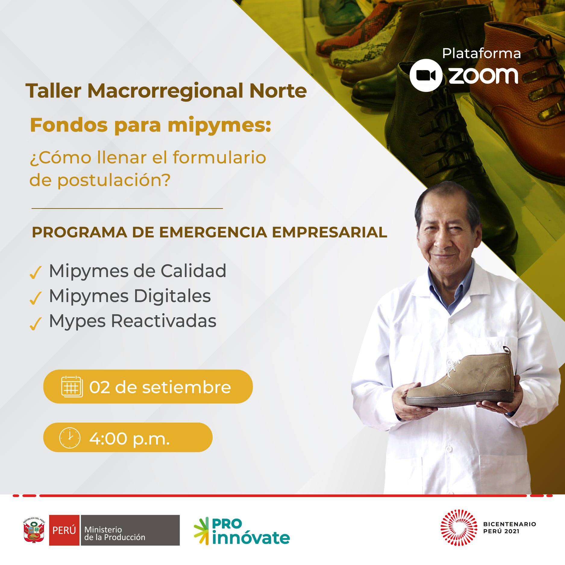 Taller macroregional norte PI 2 de setiembre