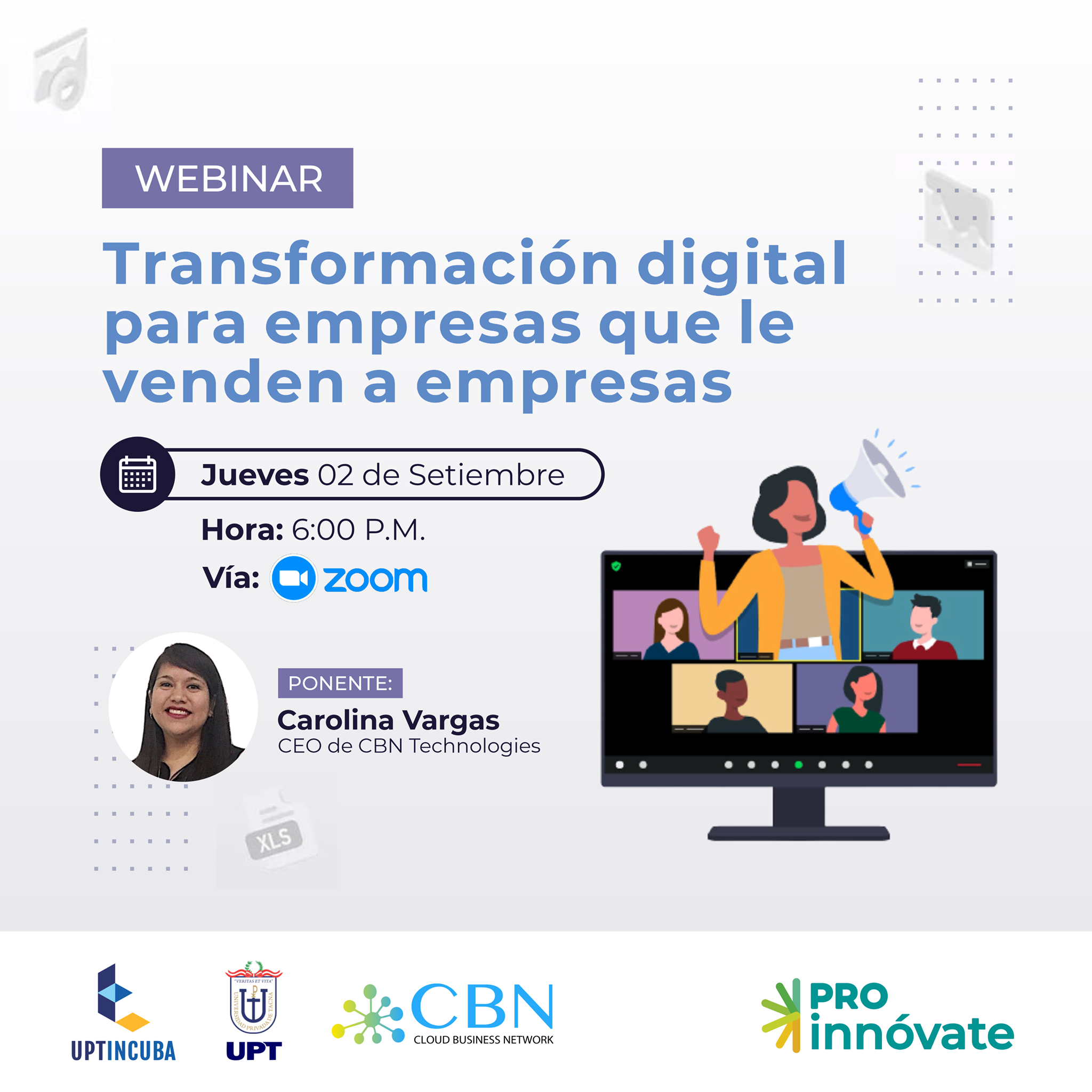 UPT Incuba tecnología para las empresas que venden a las empresas 2 de setiembre1