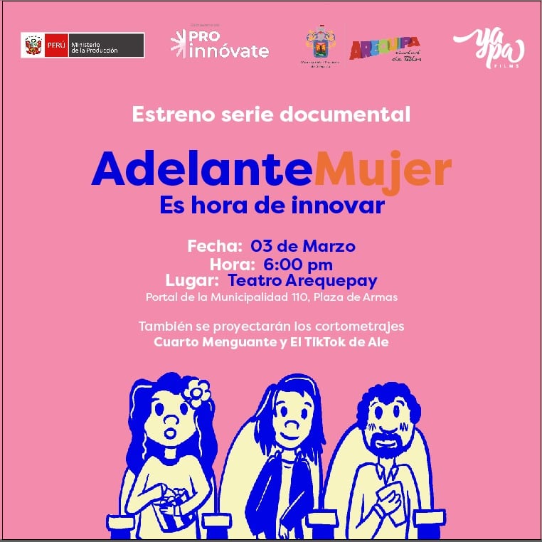 Adelante Mujer 3 de marzo