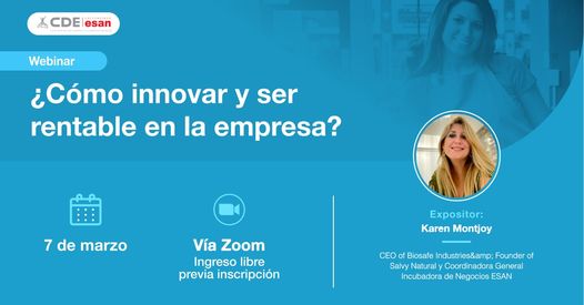 CDE ESAN innovación en las empresas 7 de marzo
