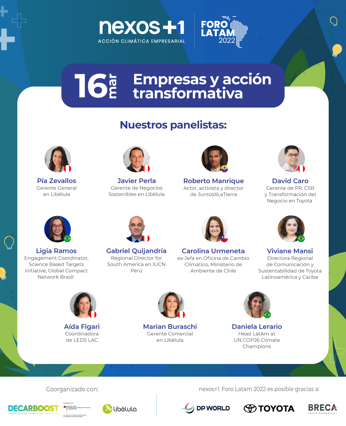 Empresas y acción transformativa 16 de marzo NEXOS
