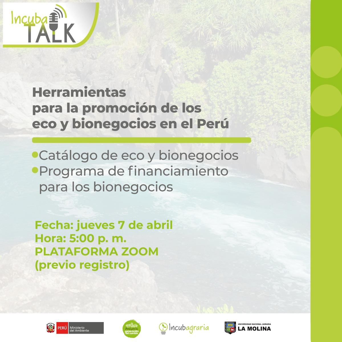 Herramientas para los bionegocios Incubagraria ABRIL7