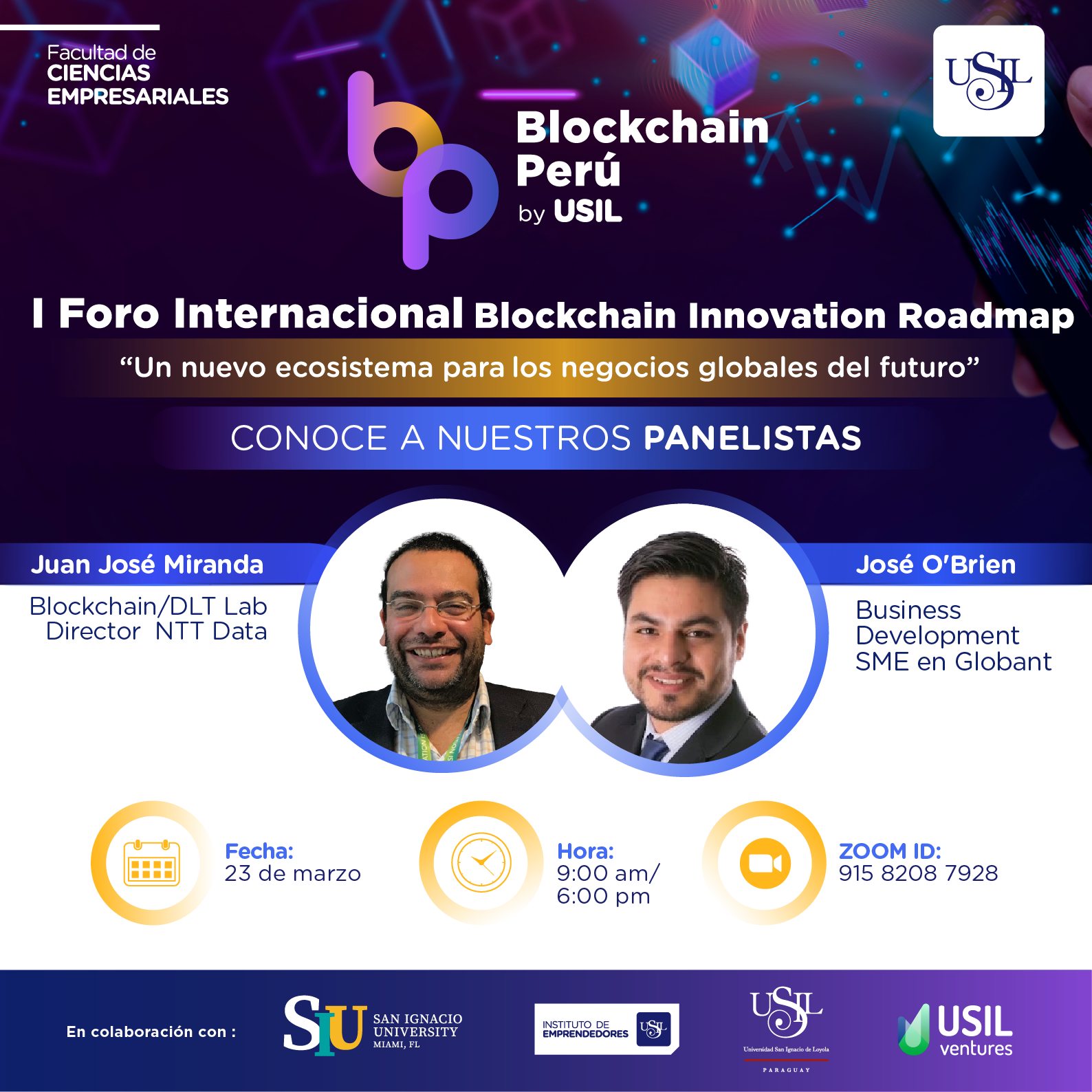 I foro Blockchain USIL Ventures 23MAR