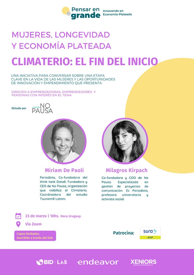Longevidad e innovación Emprende UP 23MAR