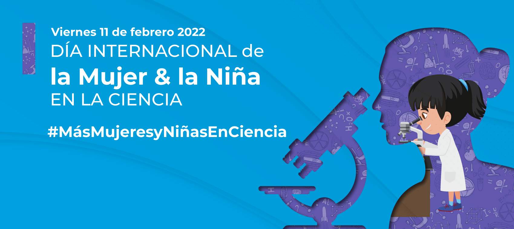 Día internacional de la niña y la ciencia 11 de enero