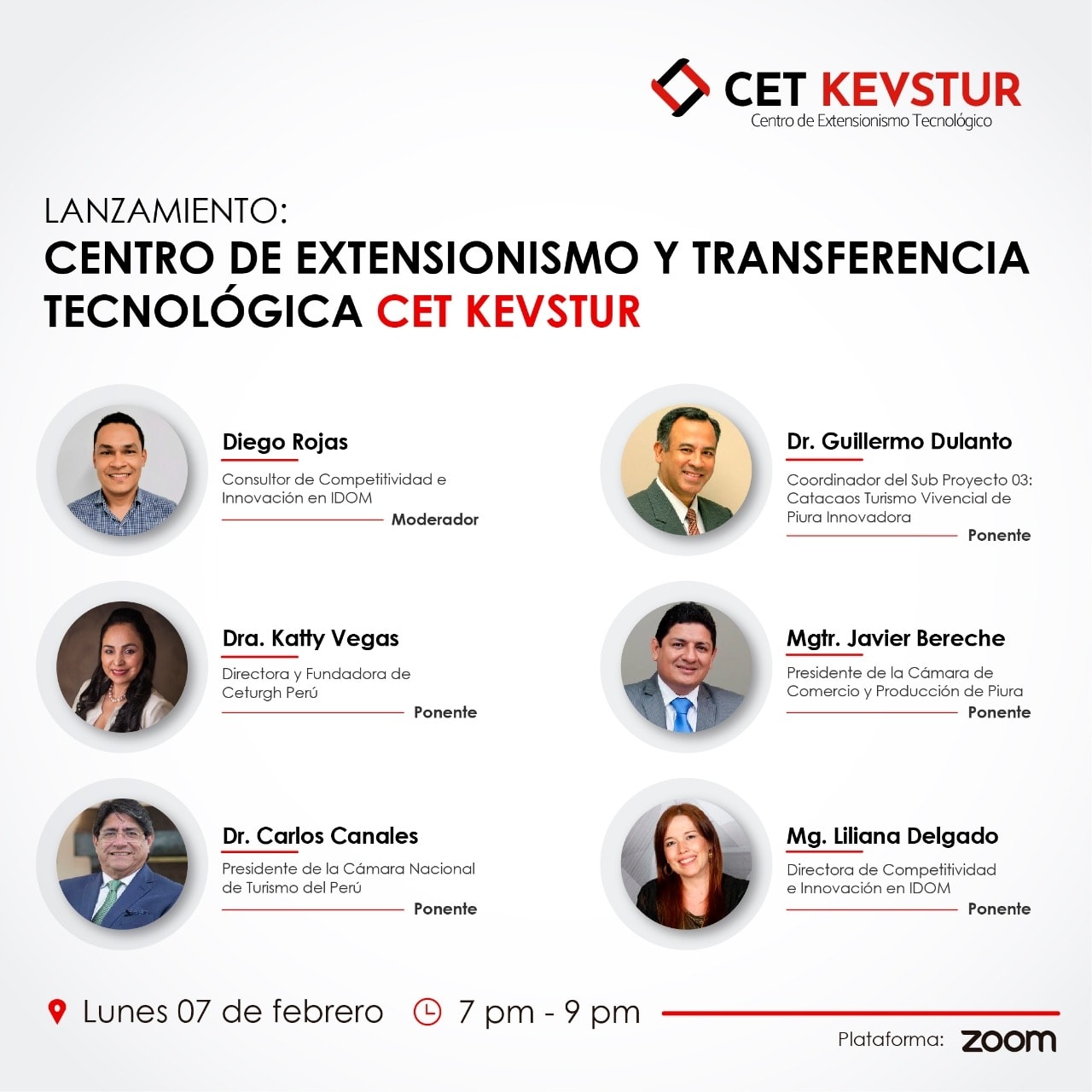 Lanzamiento Ceturgh Perú 7 de febrero