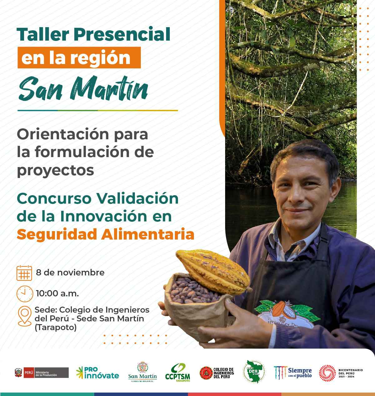 Taller presencia San Martín SA NOV8