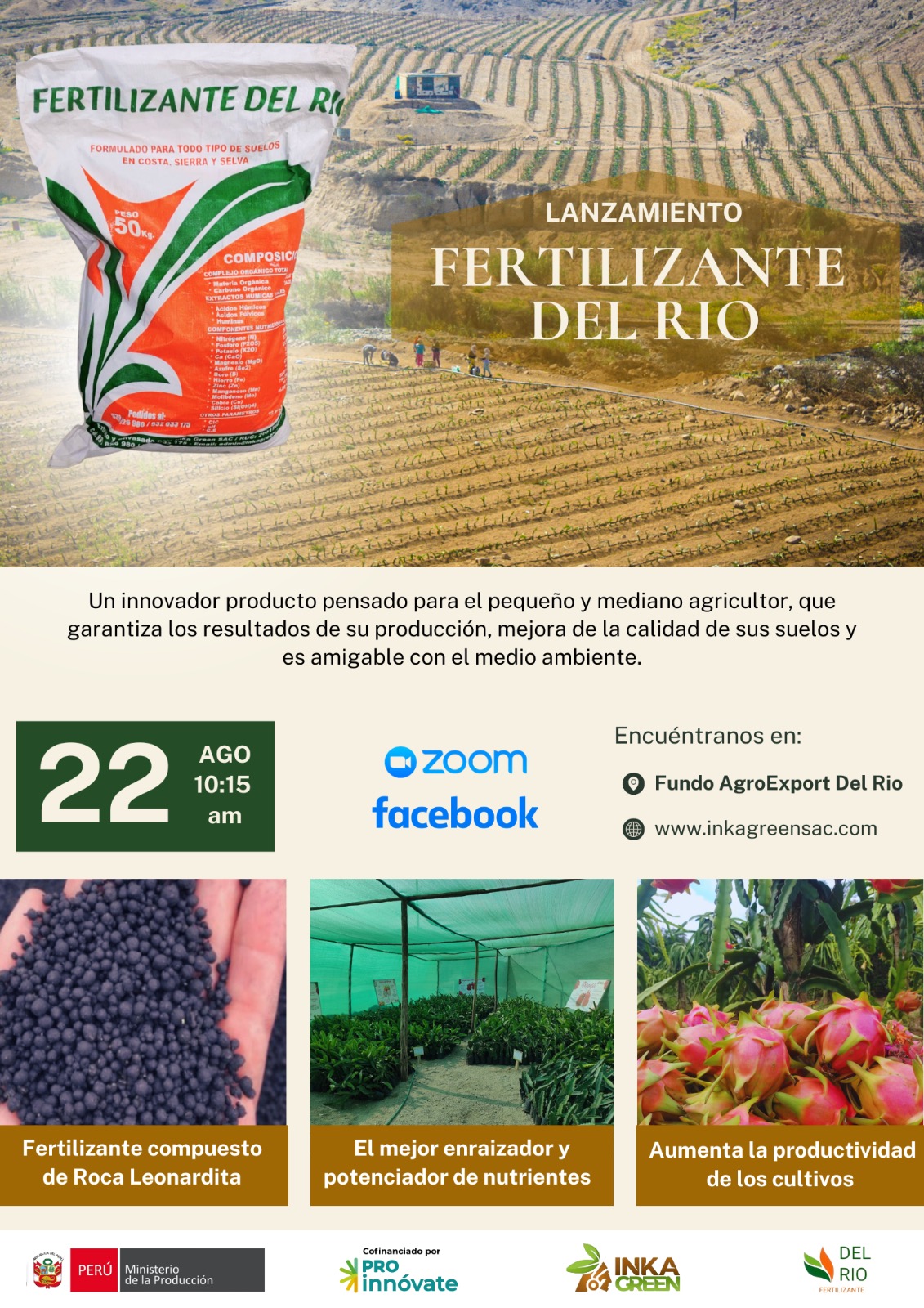 Difusión proyecto Fertilizante del Río AUGUST 22