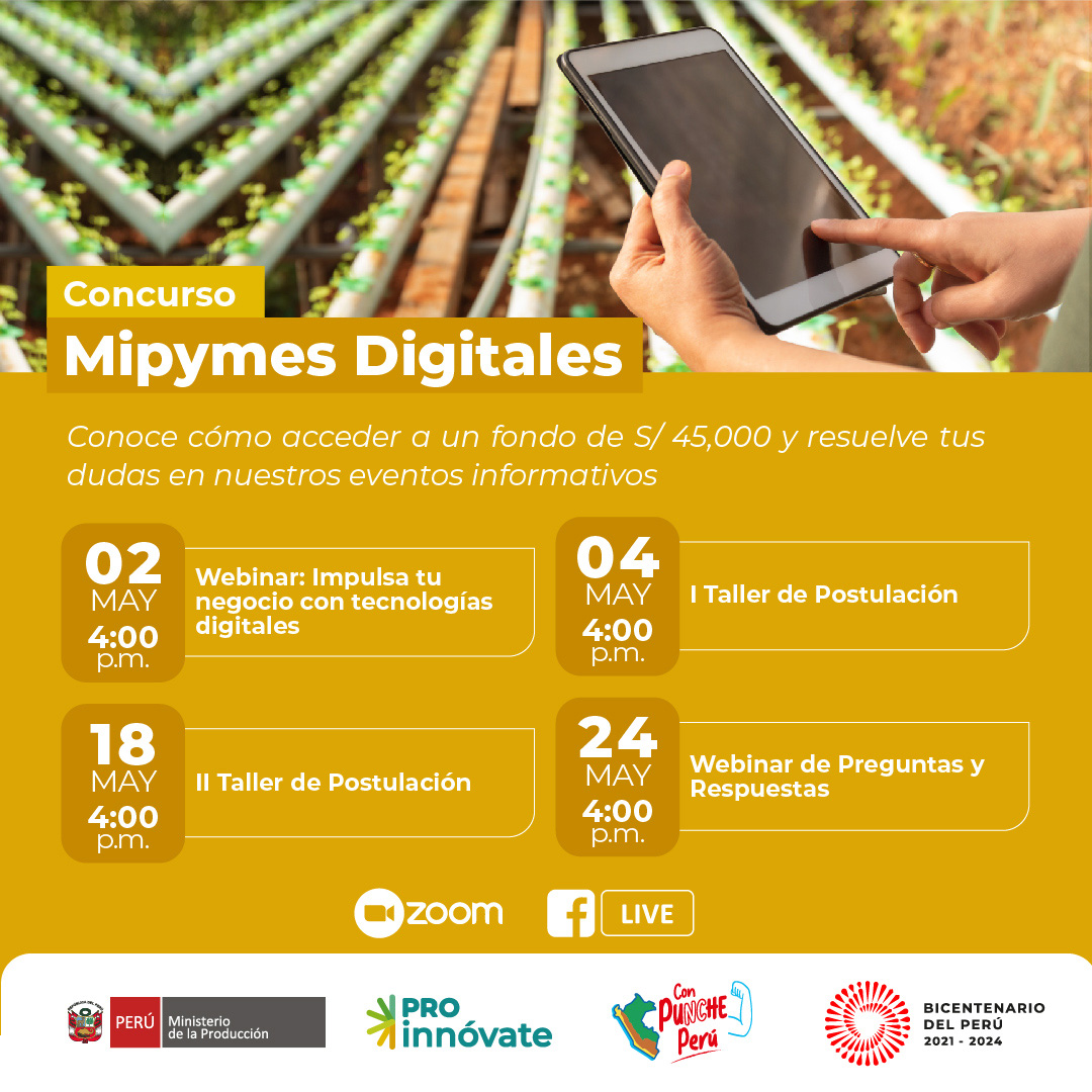 Taller de postulación Mipymes digitales MAY4