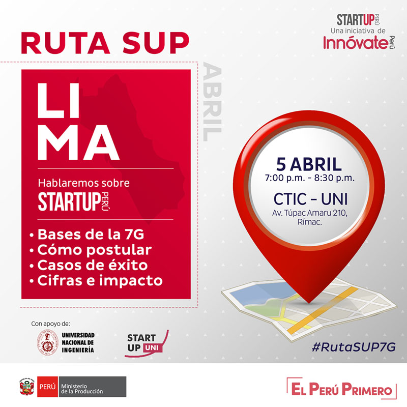 5ABRIL RUTASUP LIMA CTIC Uni TWITTER