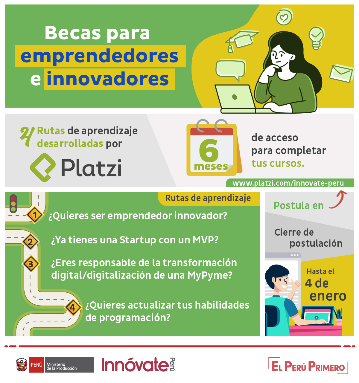 Concurso rutas de aprendizaje 4 de enero