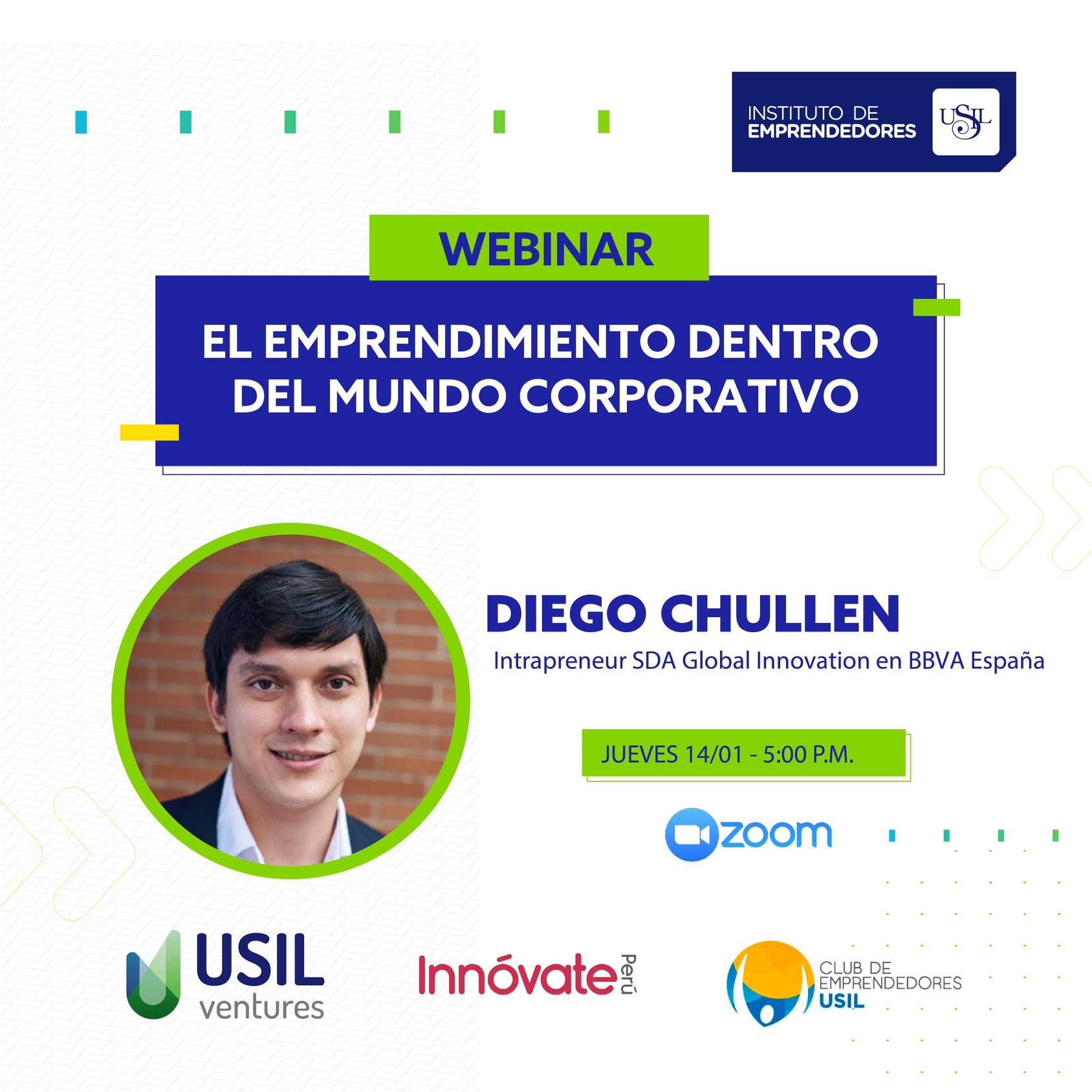 Emprendimiento mundo corporativo 14 de enero USIL Ventures