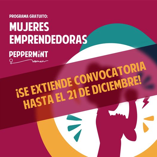 Peppermint woman hasta el 21 de diciembre