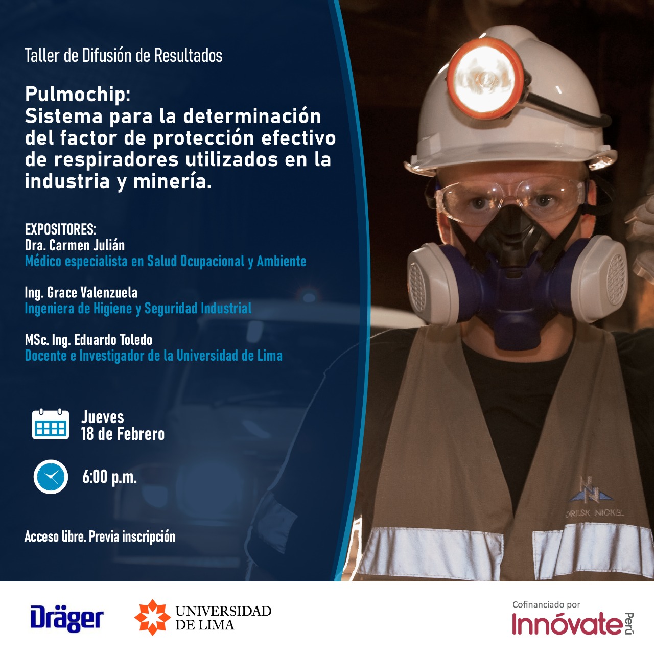 Taller Pulmochip Drager 18 de febrero