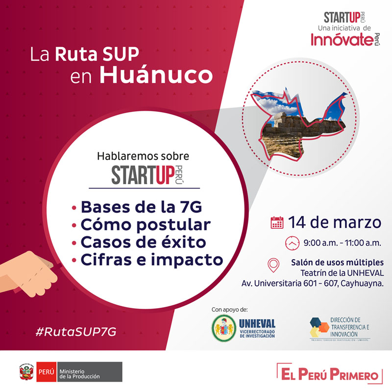 ruta sup huanuco TWITTER