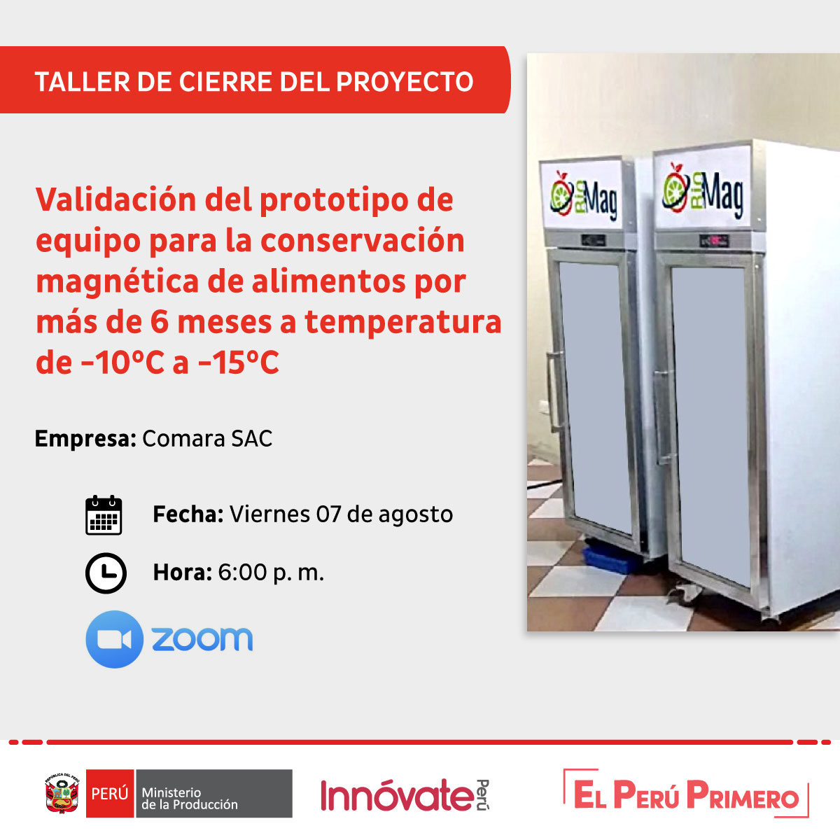 Cierre de Proyecto Comara