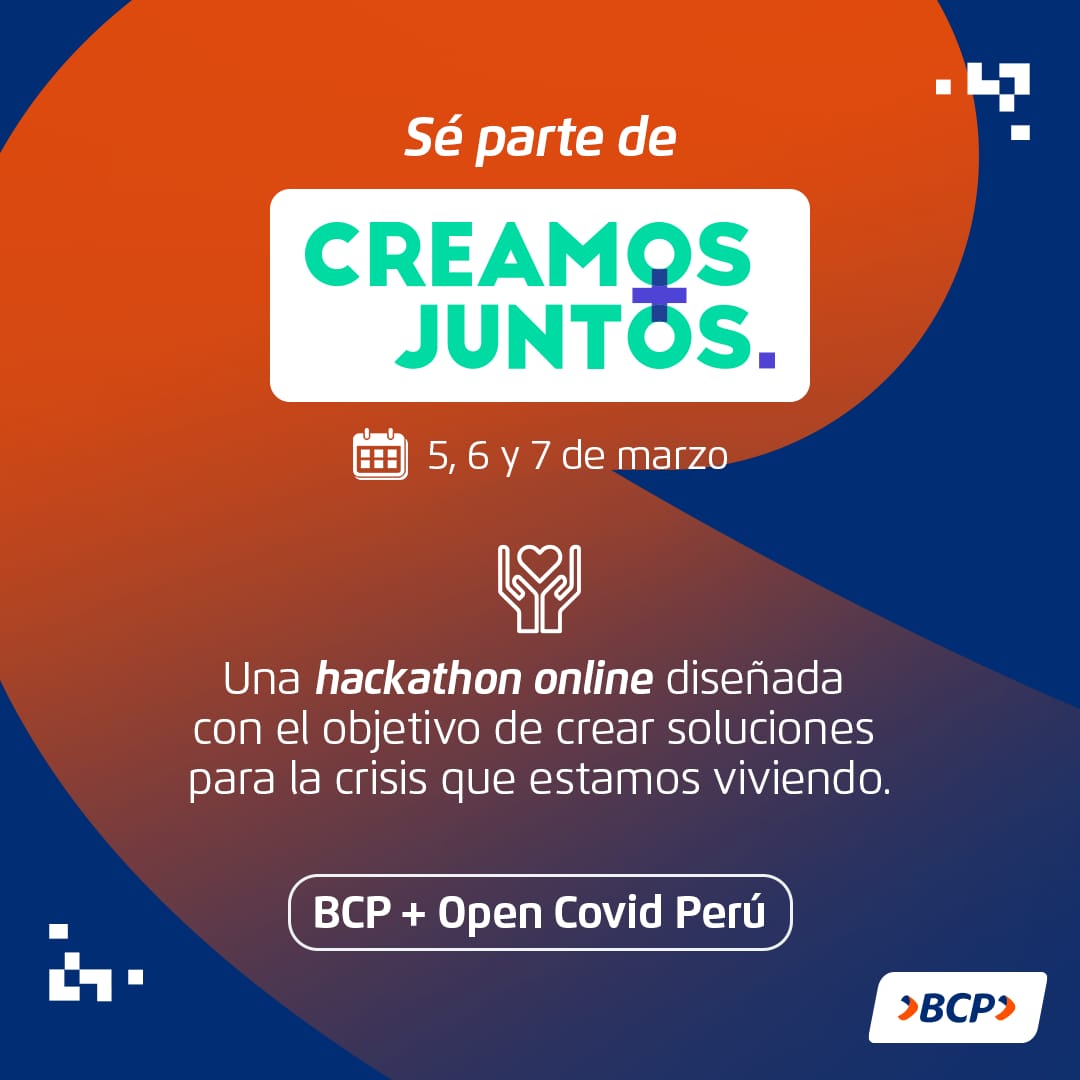 BCP y Open Covid Perú Hackathon